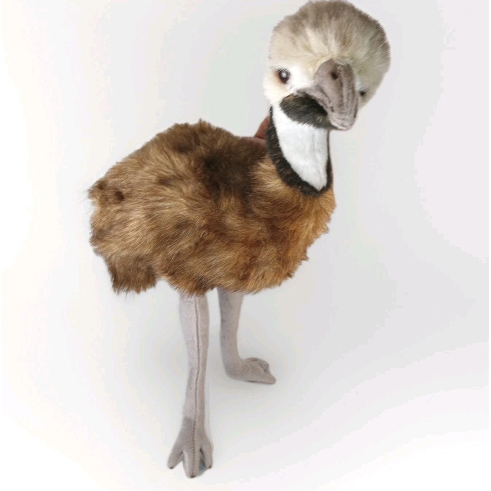 2018 National Geographic Emu Lelly Stuffed Animal Toy Realistic Safari